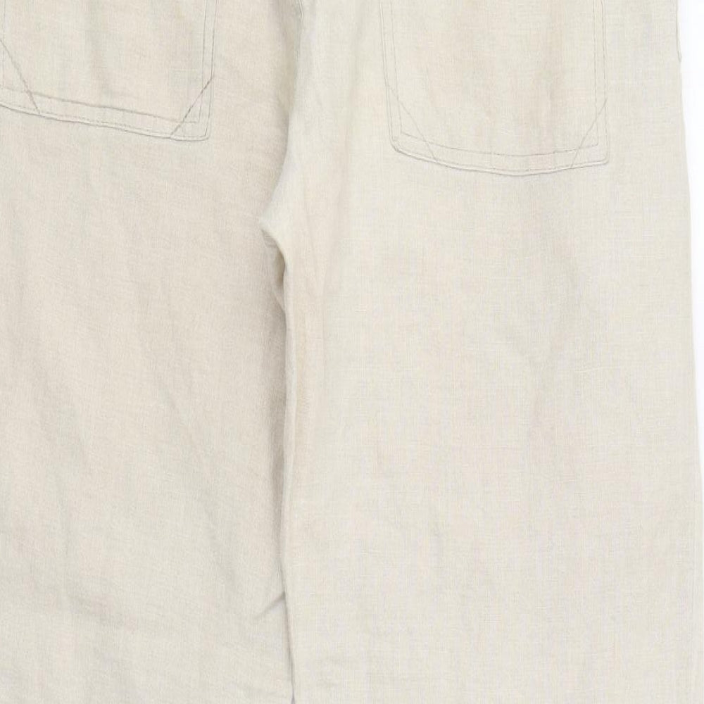 River Island Mens Beige   Trousers  Size 32 L32 in
