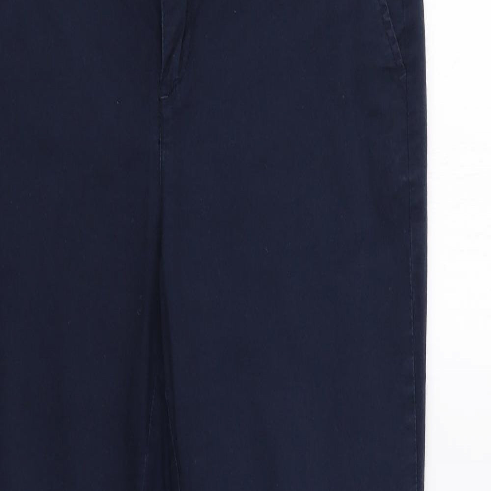 Kelso Womens Blue   Chino Trousers Size 10 L29 in