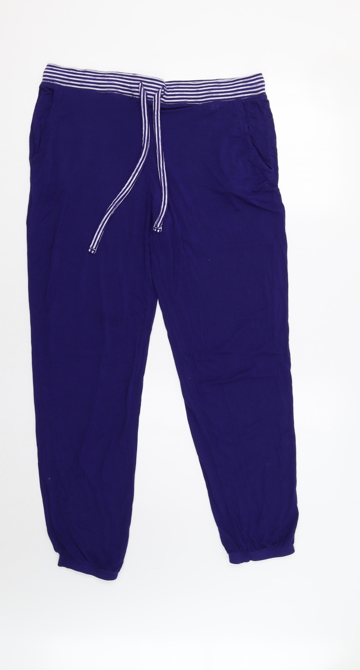 M&S Womens Purple    Pyjama Pants Size 14