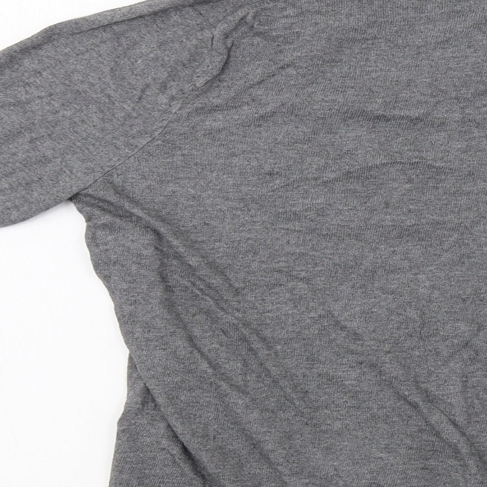 H&M Womens Grey   Cardigan Jumper Size M