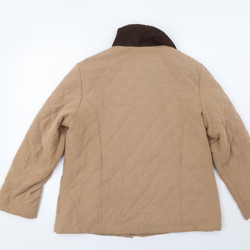 Isle Womens Brown   Anorak Jacket Size 16