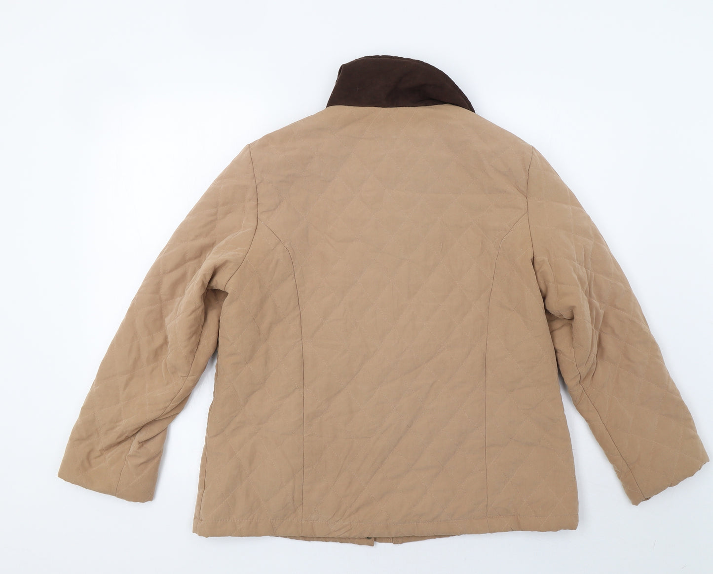 Isle Womens Brown   Anorak Jacket Size 16