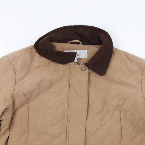 Isle Womens Brown   Anorak Jacket Size 16