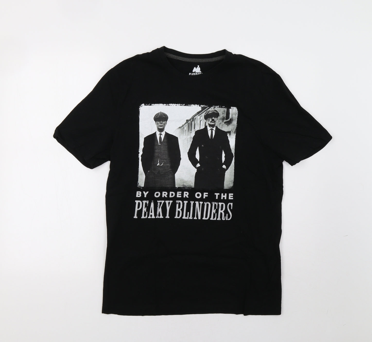 Garrison Tailors Mens Black    T-Shirt Size M  - Peaky Blinders