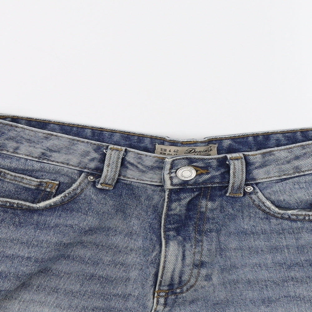 Primark Womens Blue   Hot Pants Shorts Size 10