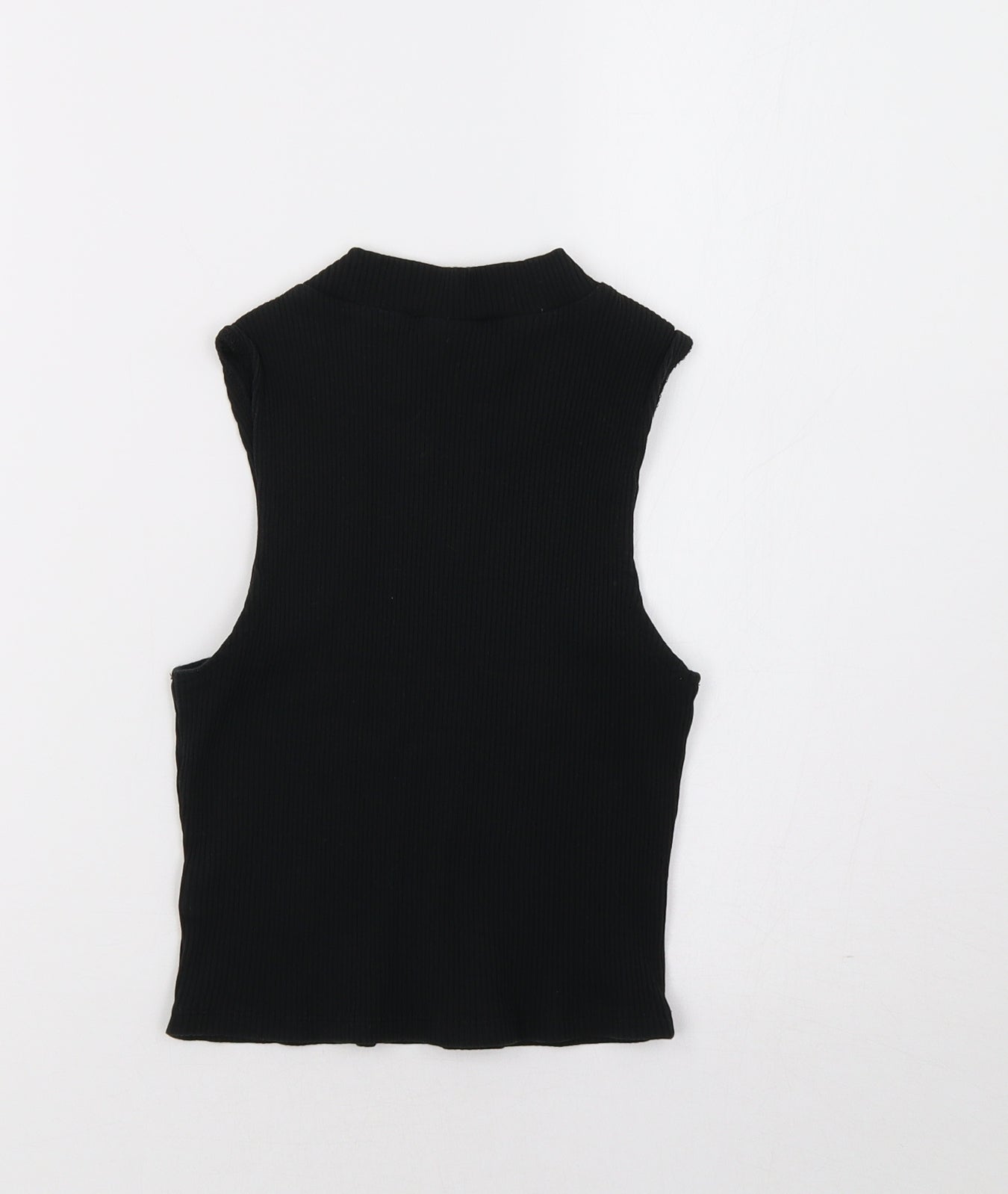 H&M Womens Black   Basic T-Shirt Size S
