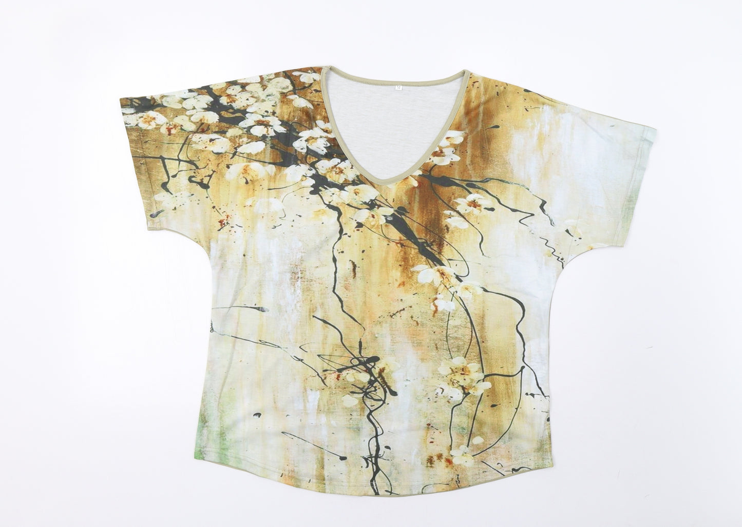 Preworn Womens Green   Basic Blouse Size M