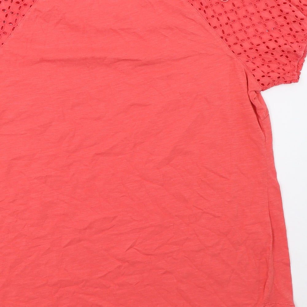 Papaya Womens Pink   Basic Blouse Size 14