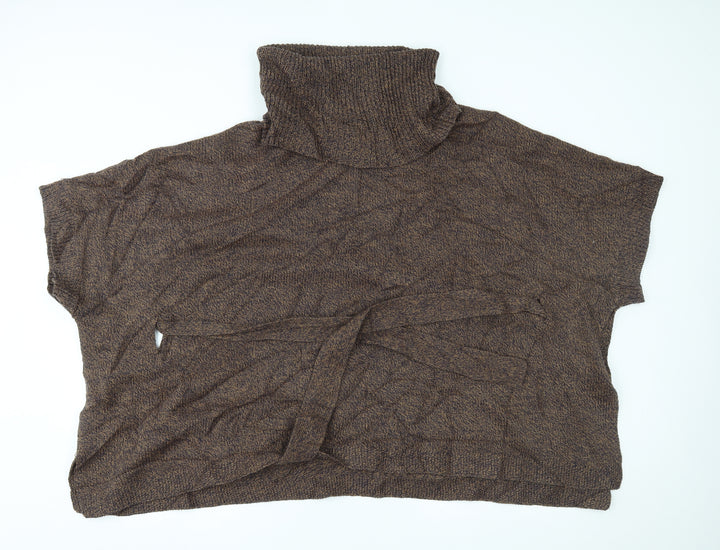 H&M Womens Brown Poncho Size M