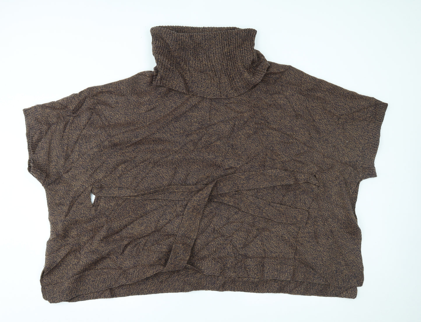 H&M Womens Brown    Poncho Size M
