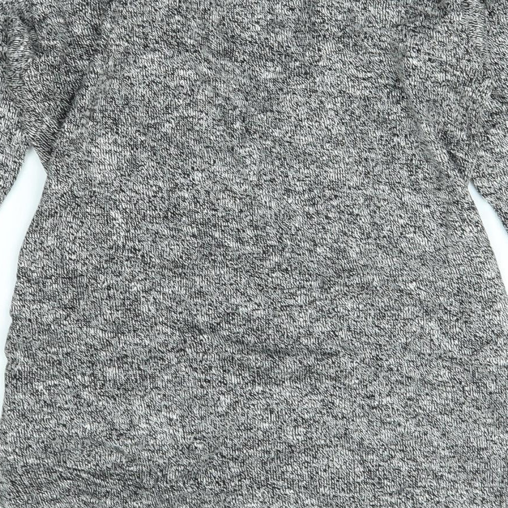 H7M Girls Grey   Cardigan Jumper Size 8-9 Years