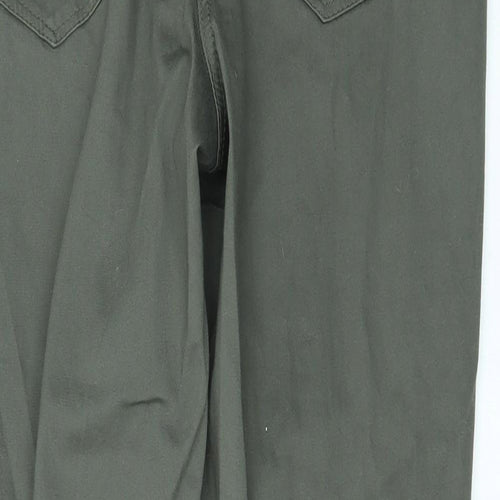 George Womens Green   Jegging Jeans Size 16 L26 in - ankle zips