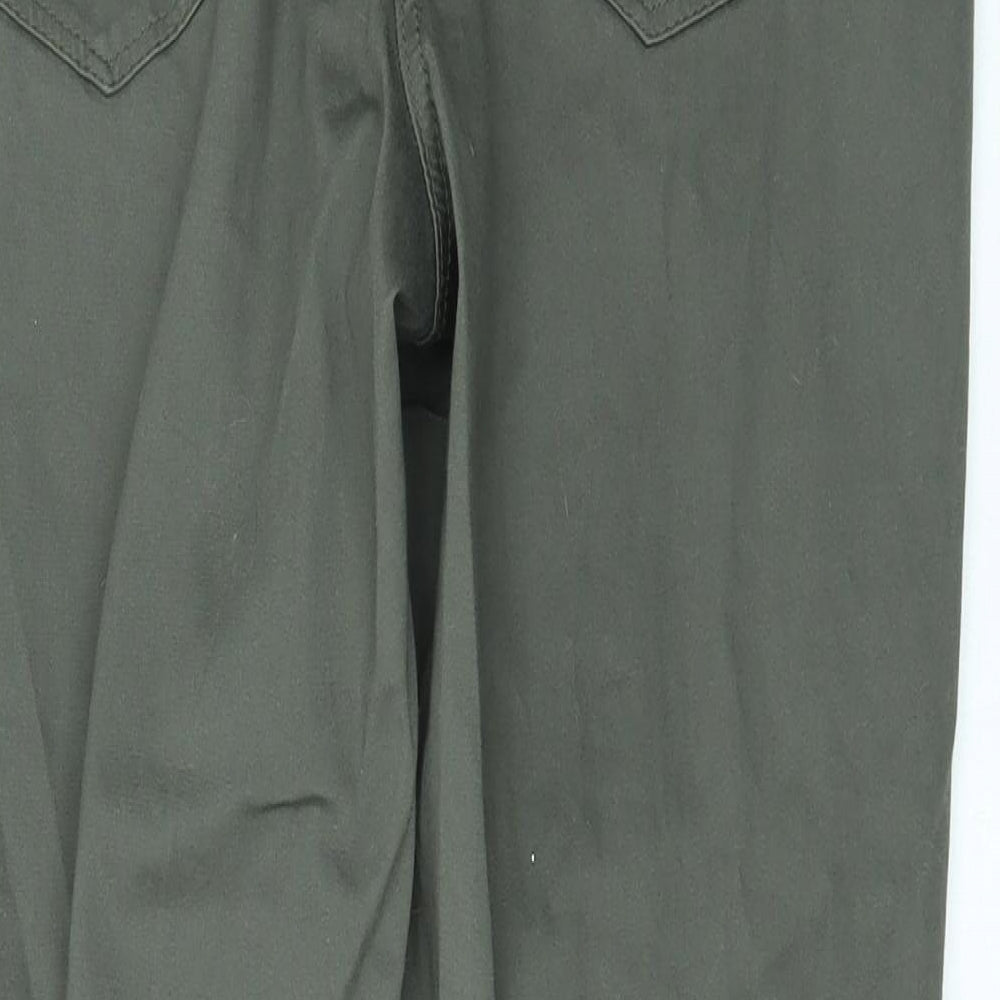 George Womens Green   Jegging Jeans Size 16 L26 in - ankle zips