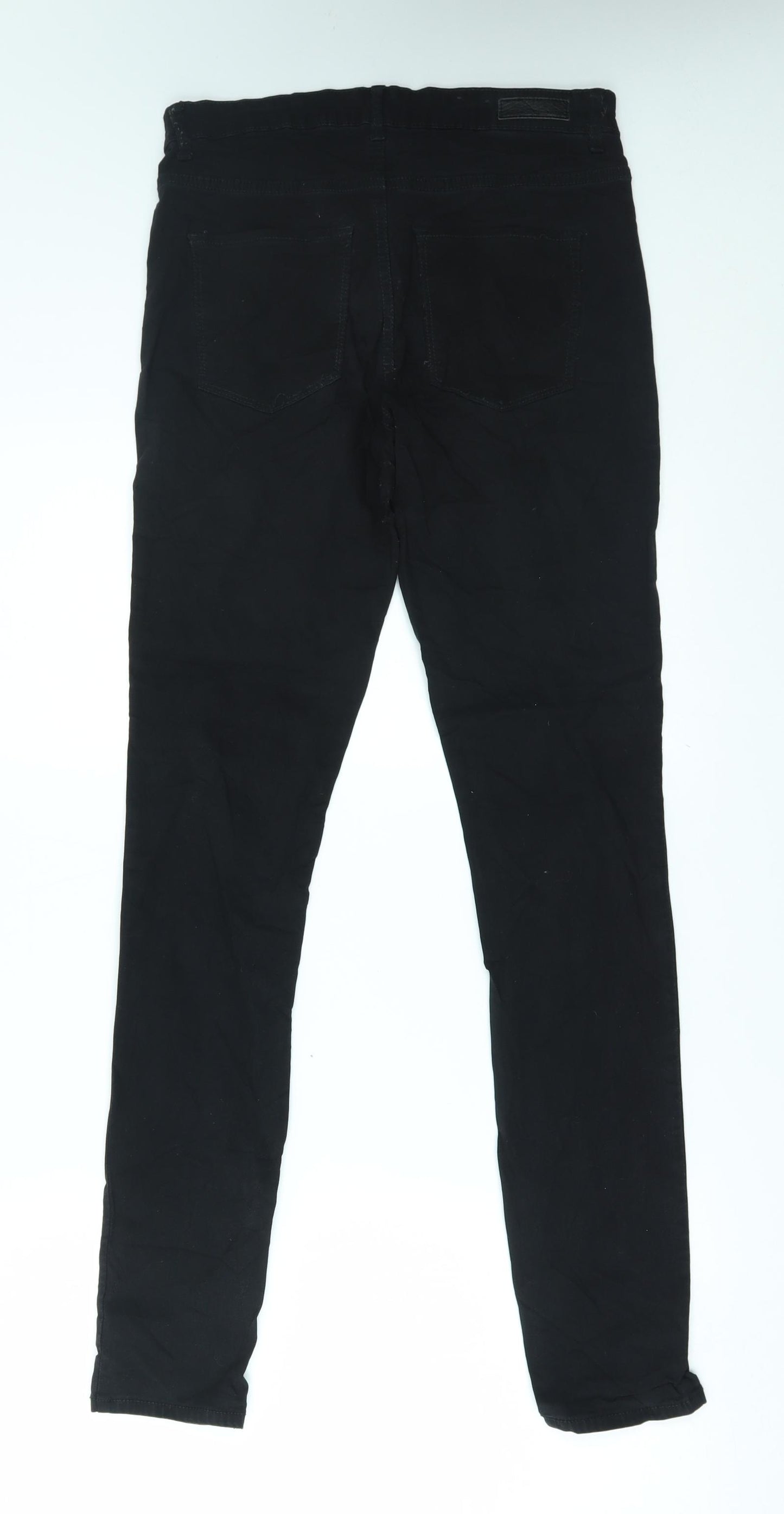 Pieces Womens Black   Jegging Jeans Size XL L28 in