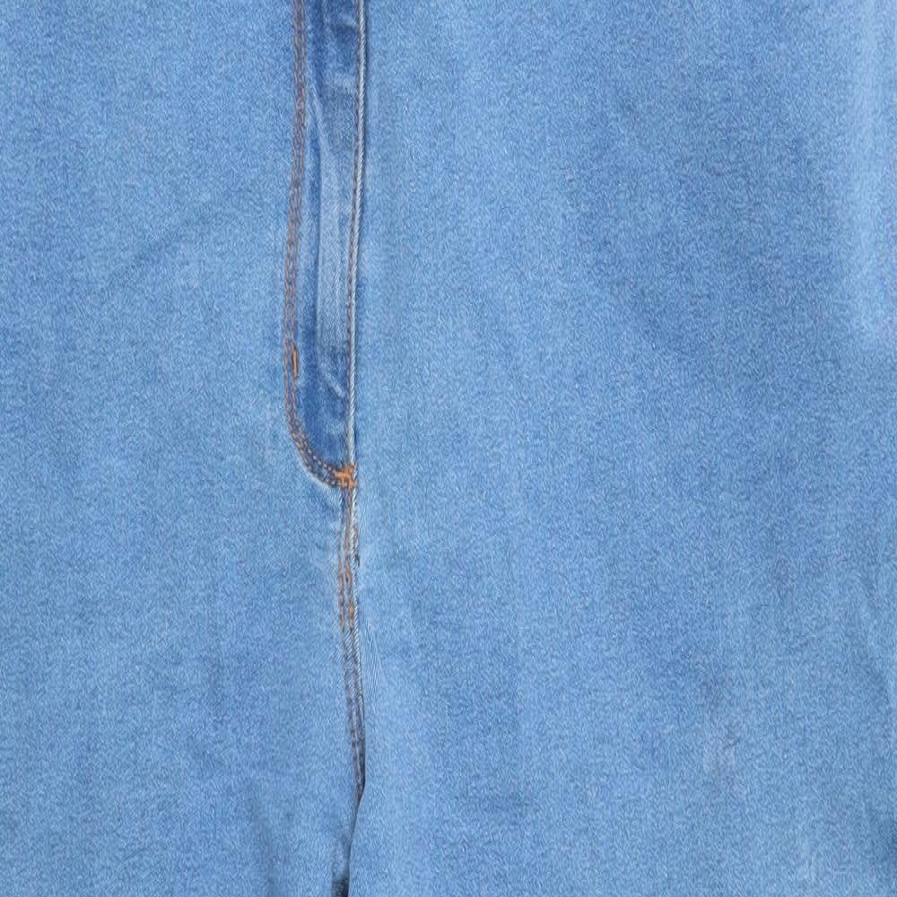 Preworn Womens Blue   Straight Jeans Size 18 L24 in