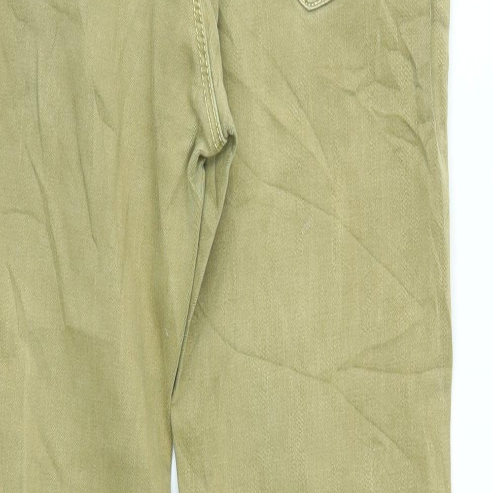 Stradivarius Womens Beige   Straight Jeans Size 10 L25 in
