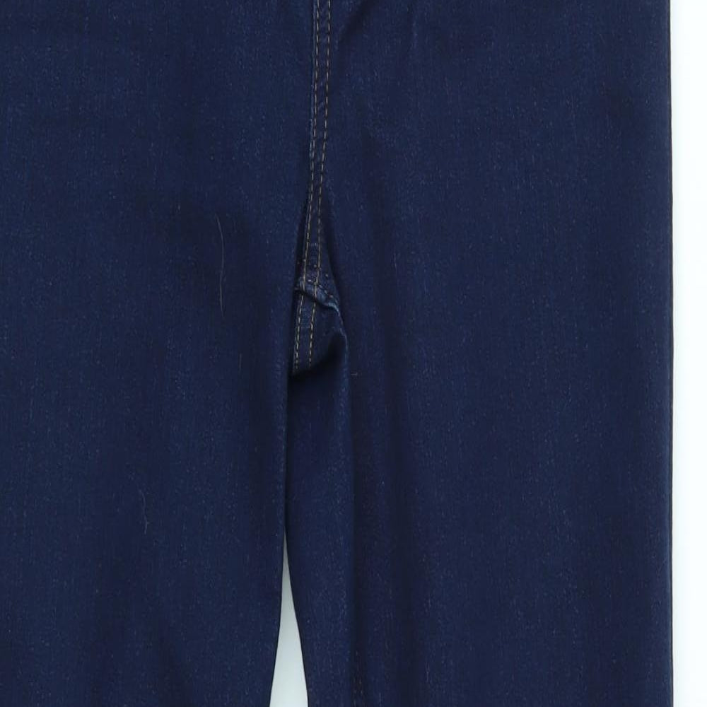 M&S Womens Blue   Bootcut Jeans Size 12 L30 in