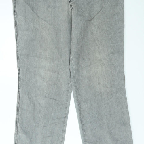 Rosner Womens Grey   Straight Jeans Size 34 in L29 in