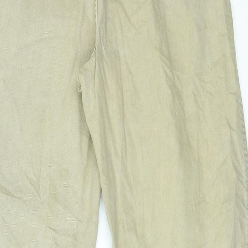 Bershka Womens Beige   Tapered Jeans Size 6 L26 in