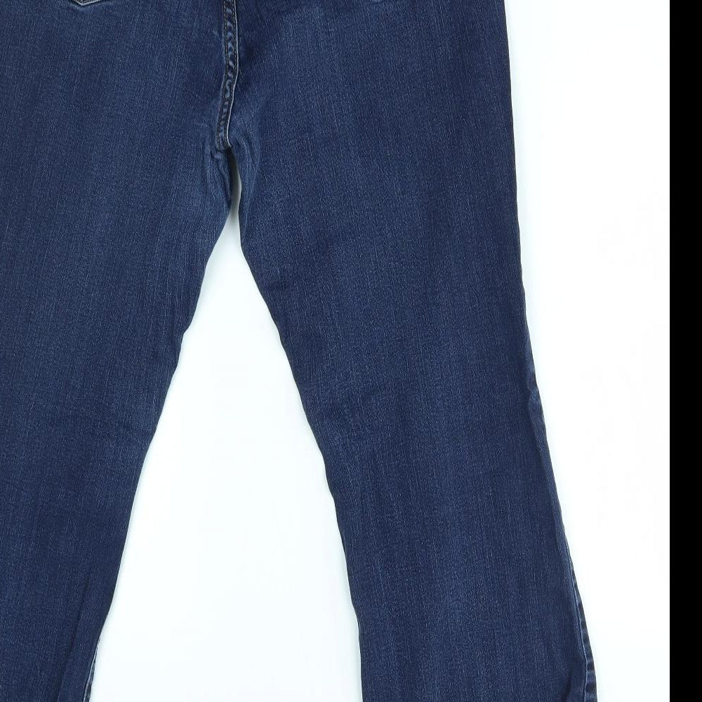 F&F Womens Blue   Straight Jeans Size 18 L28 in