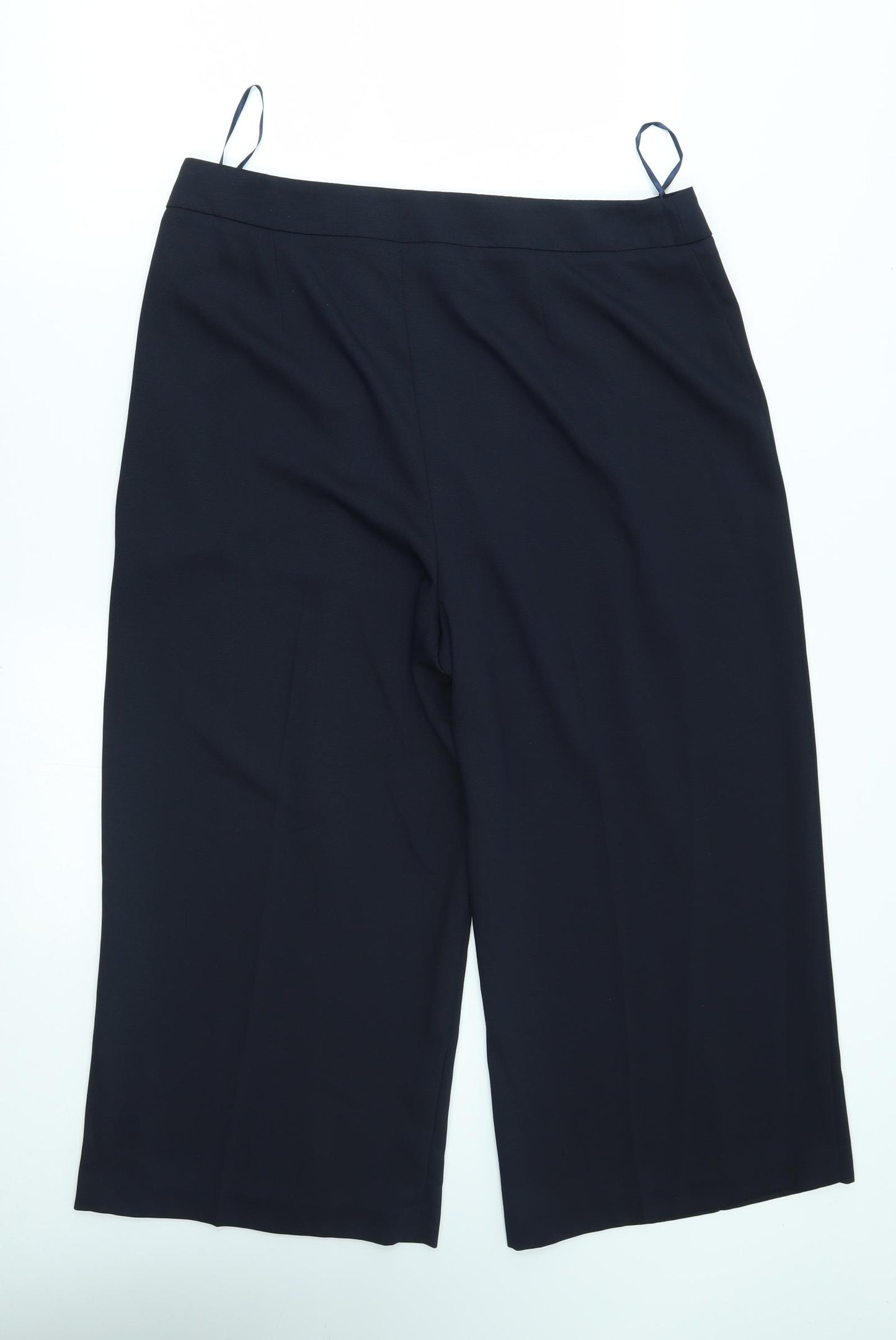 F&F Womens Blue   Capri Trousers Size 16 L21 in