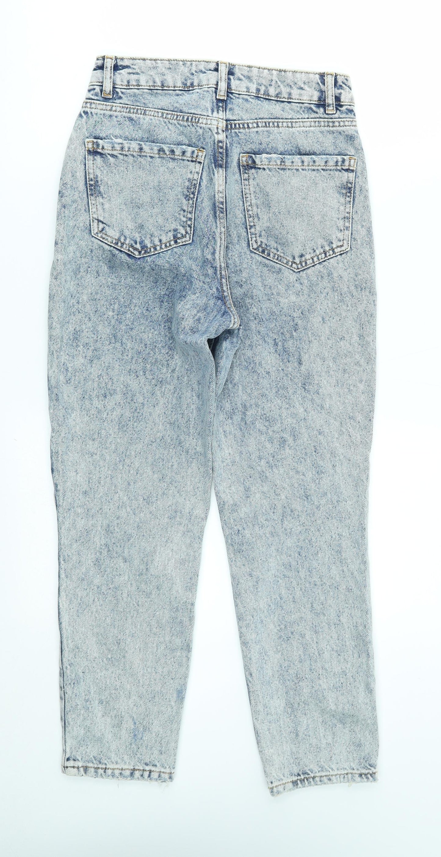 New Look Womens Blue   Mom Jeans Size 6 L24 in - tori