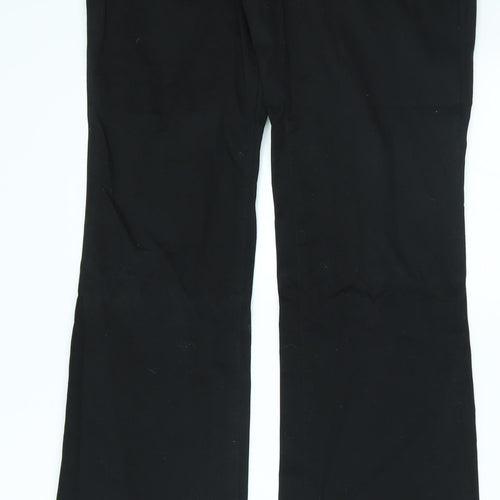 Flashlights Womens Black   Trousers  Size 12 L32 in
