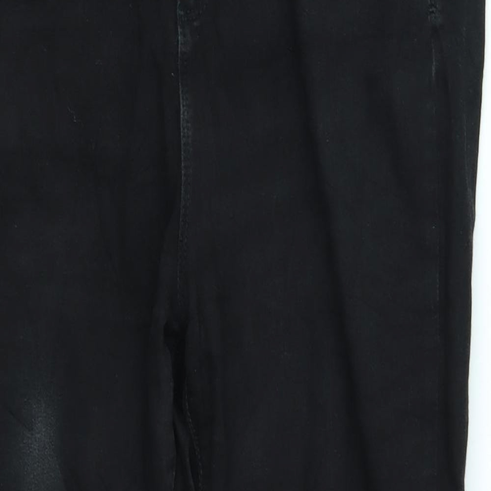 Very Womens Black   Skinny Jeans Size 14 L26 in