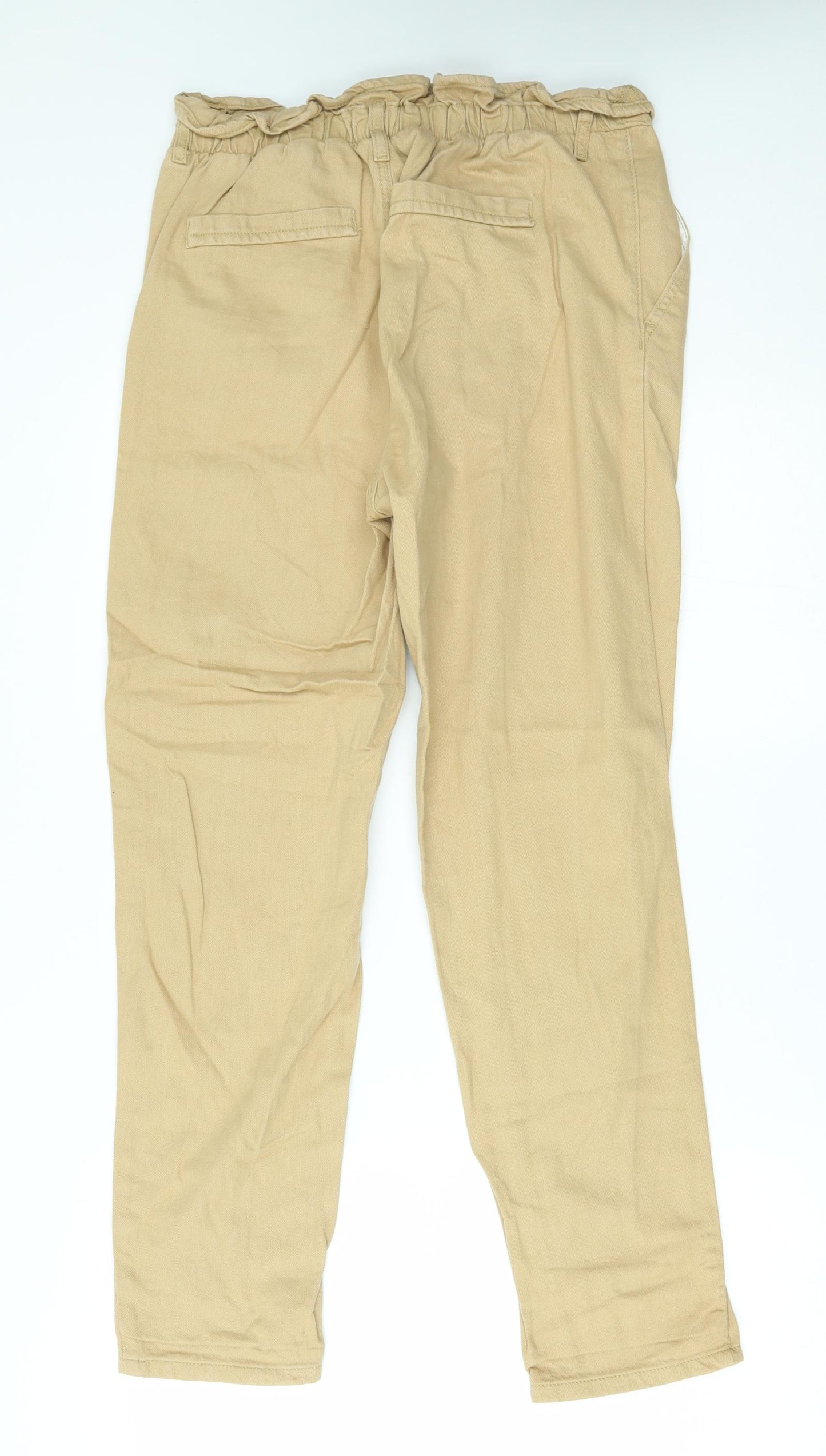 Primark Womens Beige   Tapered Jeans Size 10 L28 in