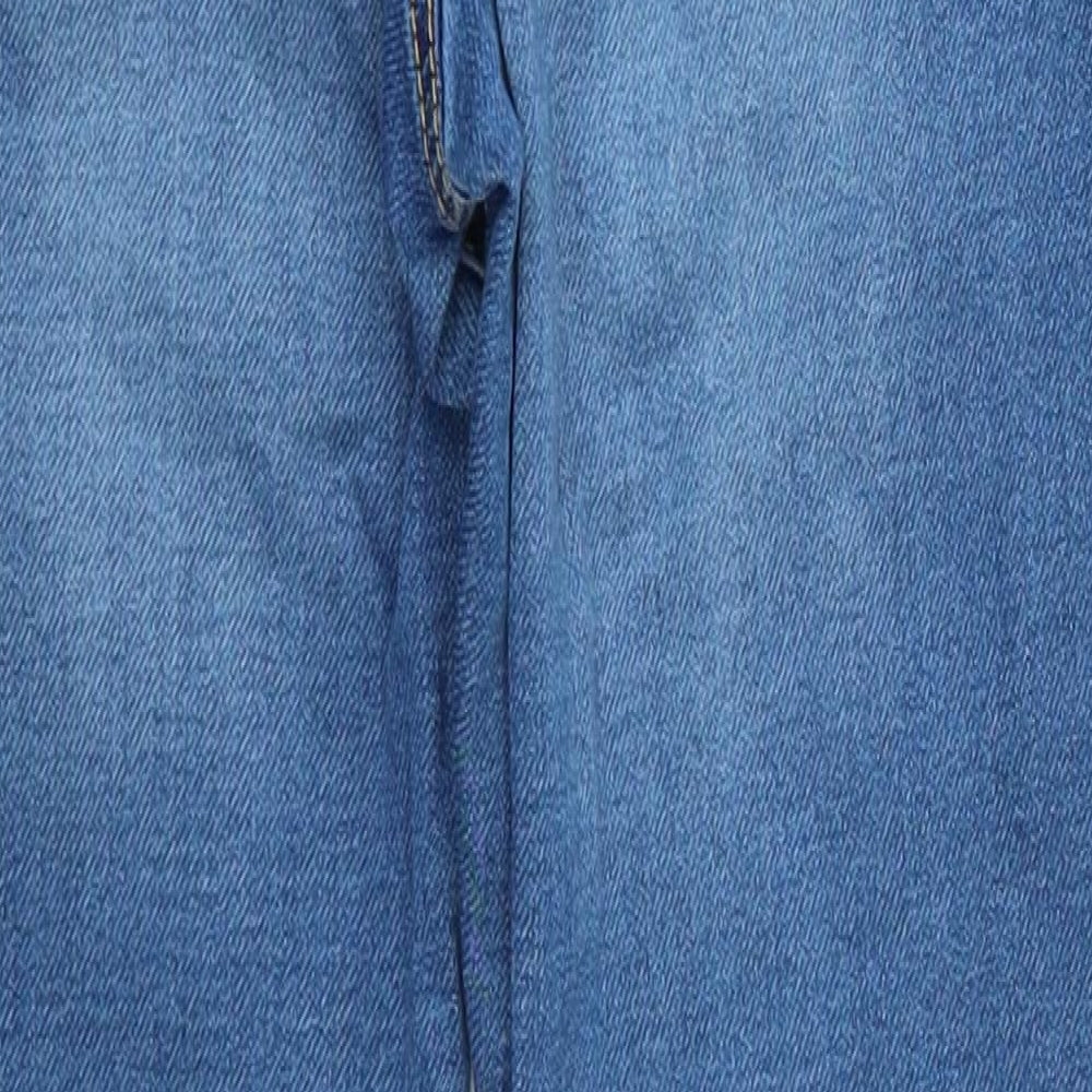 M&S Girls Blue   Straight Jeans Size 11-12 Years