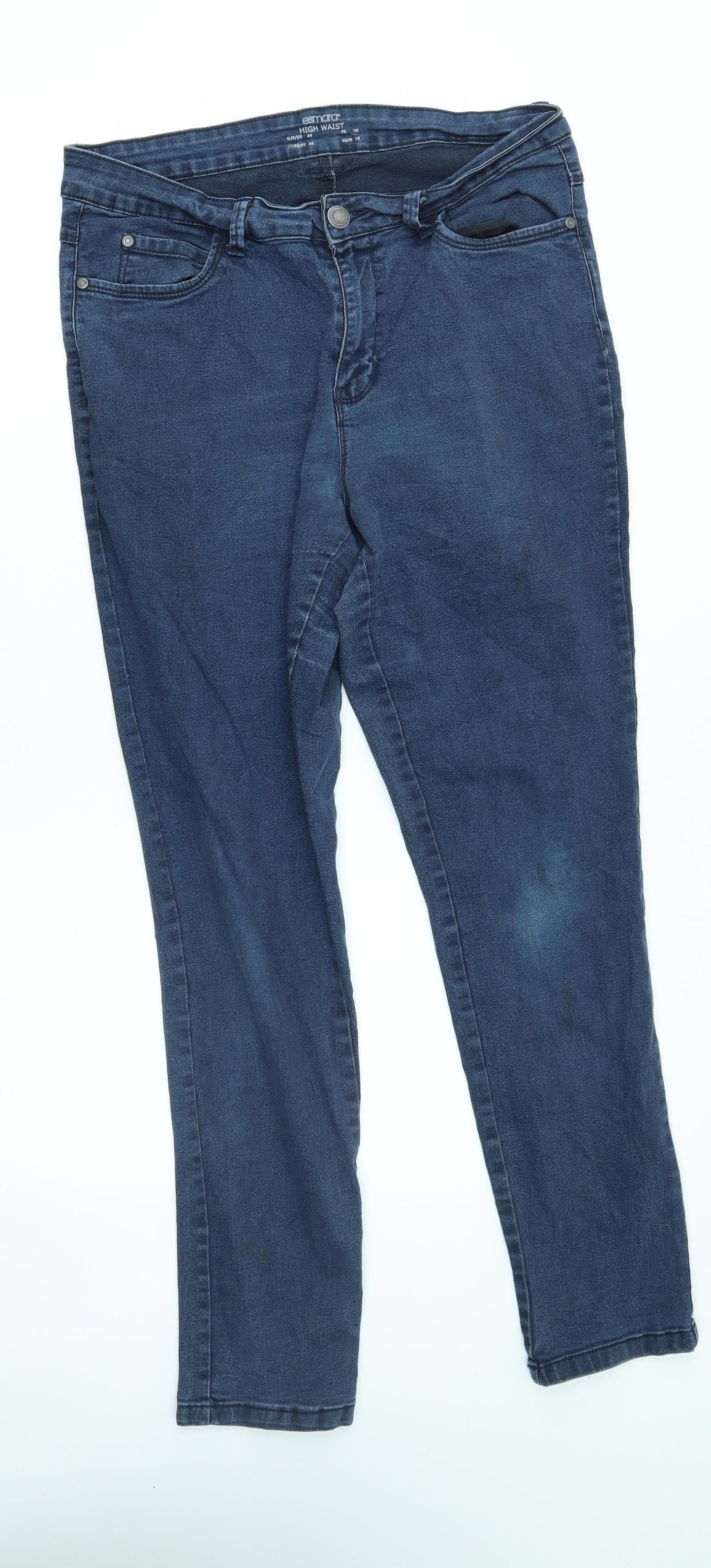 ESMARA Womens Blue   Skinny Jeans Size 18 L29 in - stretch