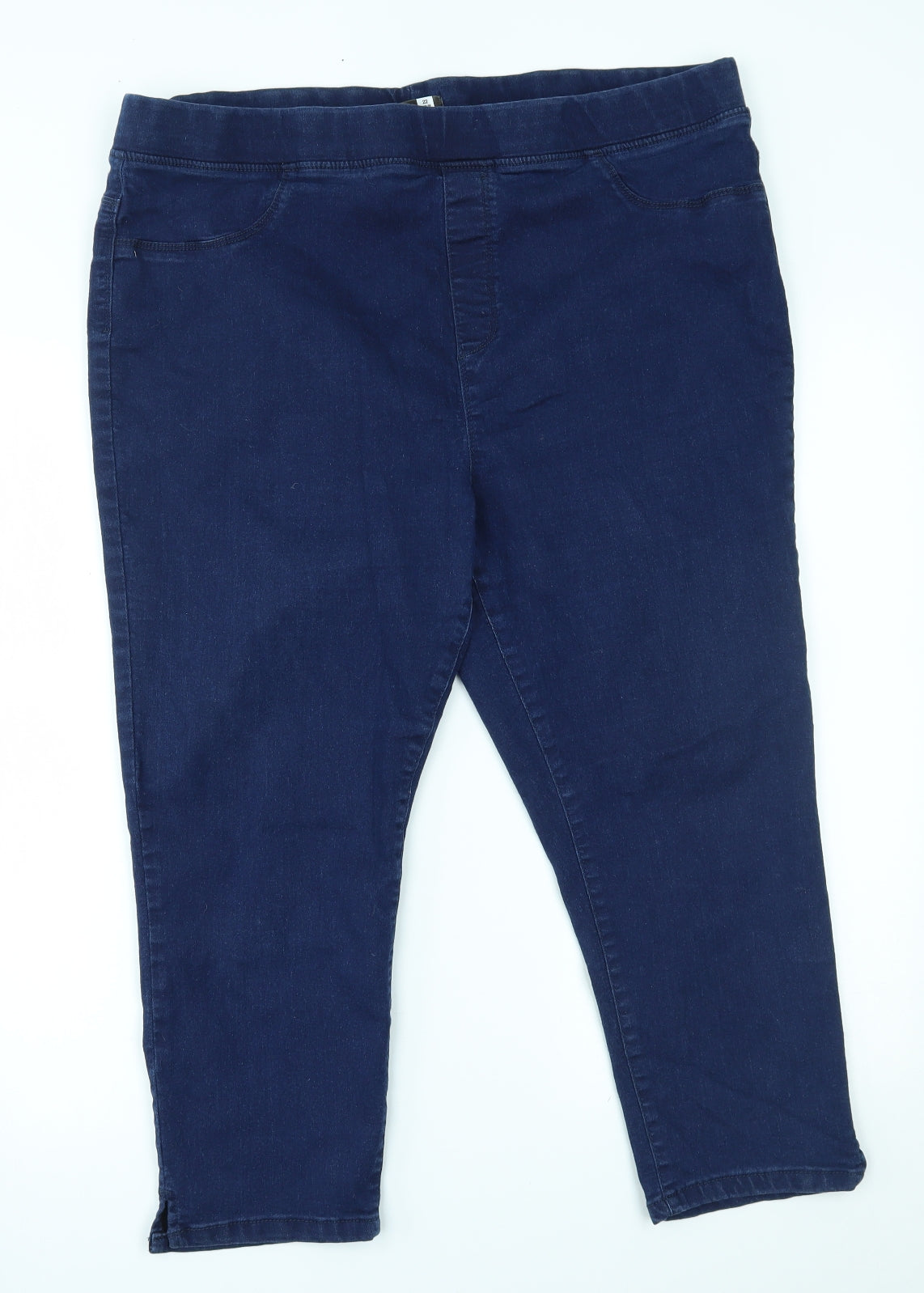 PEP&co Womens Blue   Jegging Jeans Size 22 L20 in