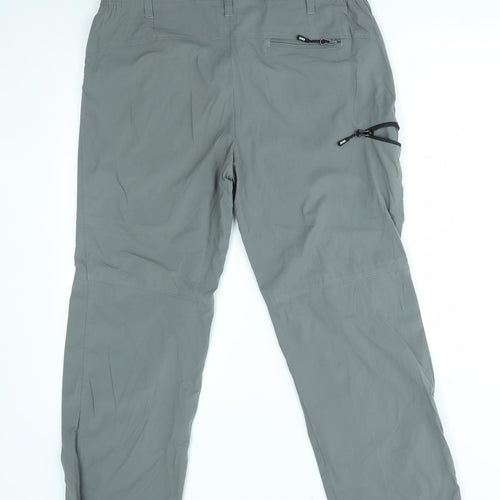 lands end Womens Grey   Windbreaker Trousers Size 10 L26 in