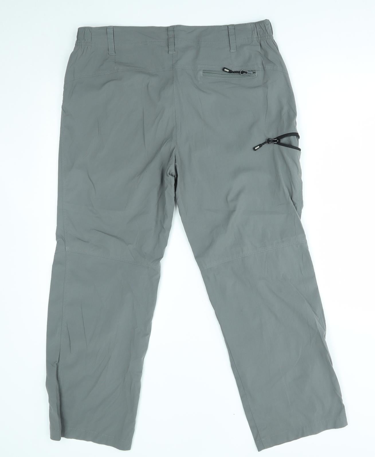 lands end Womens Grey   Windbreaker Trousers Size 10 L26 in