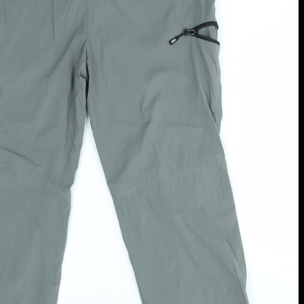 lands end Womens Grey   Windbreaker Trousers Size 10 L26 in