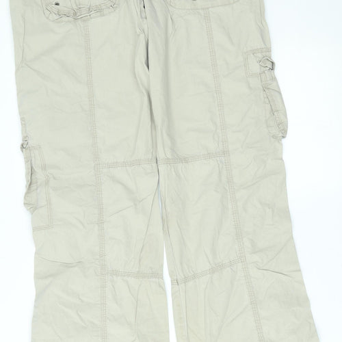 Champion Womens Beige   Cargo Trousers Size 12 L32 in