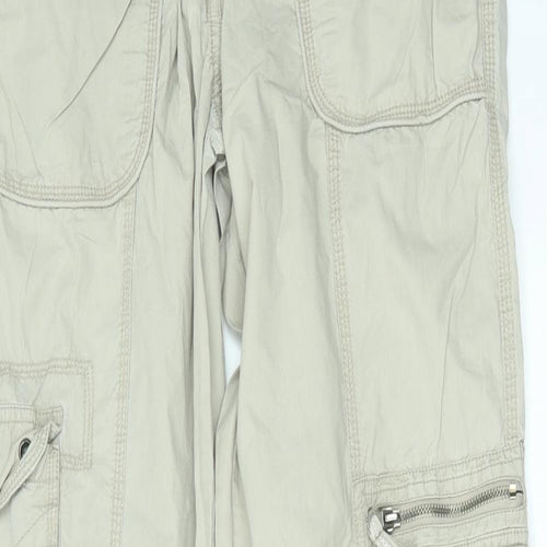 Champion Womens Beige   Cargo Trousers Size 12 L32 in