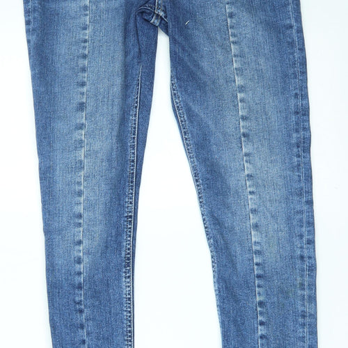 Very Womens Blue   Straight Jeans Size 8 L27 in