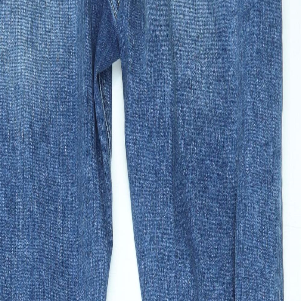 Very Womens Blue   Straight Jeans Size 8 L27 in