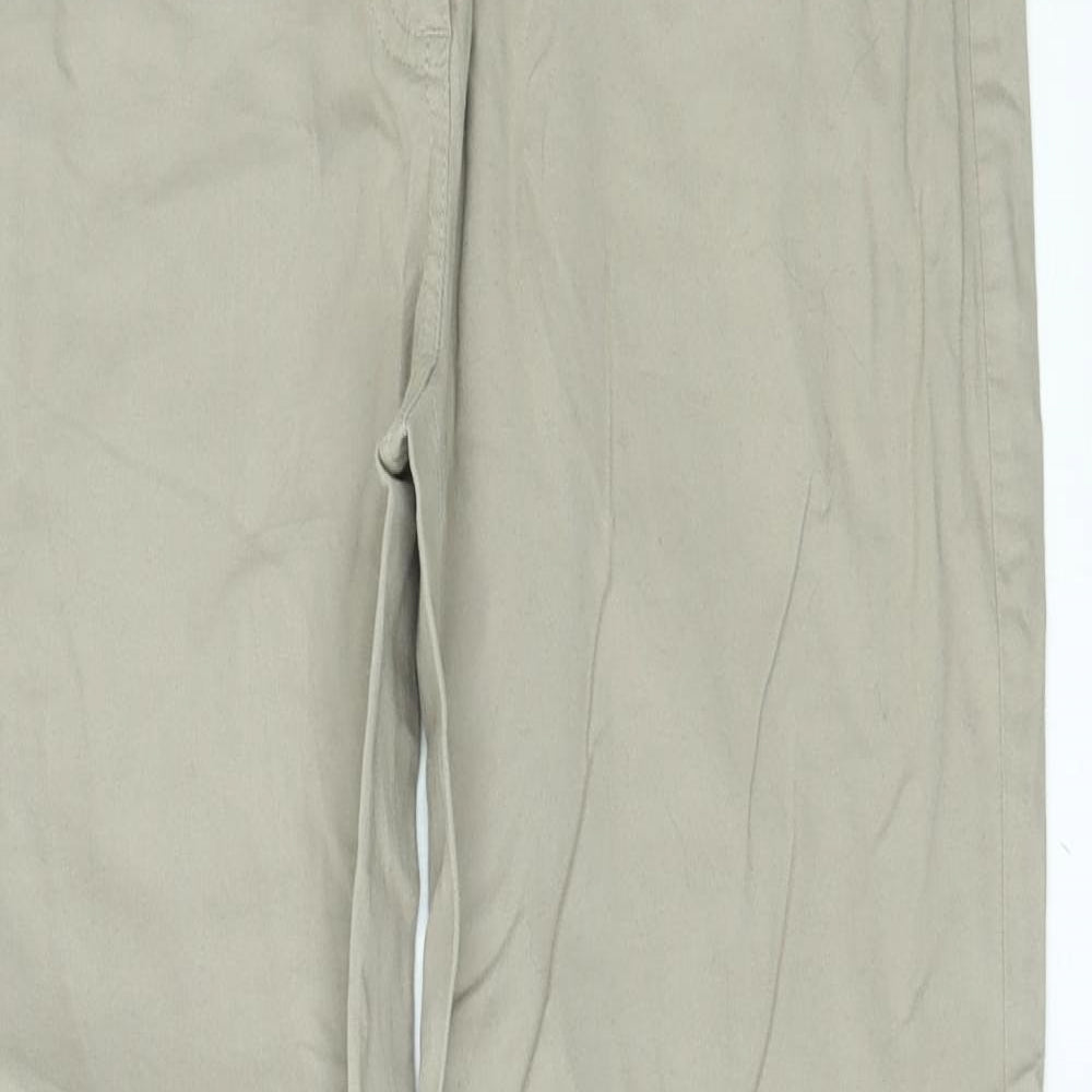 Damart Womens Beige   Trousers  Size 12 L28 in
