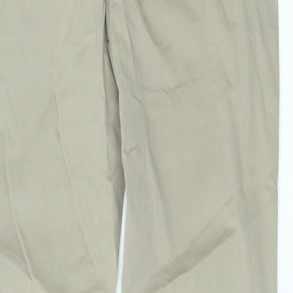 Damart Womens Beige   Trousers  Size 12 L28 in