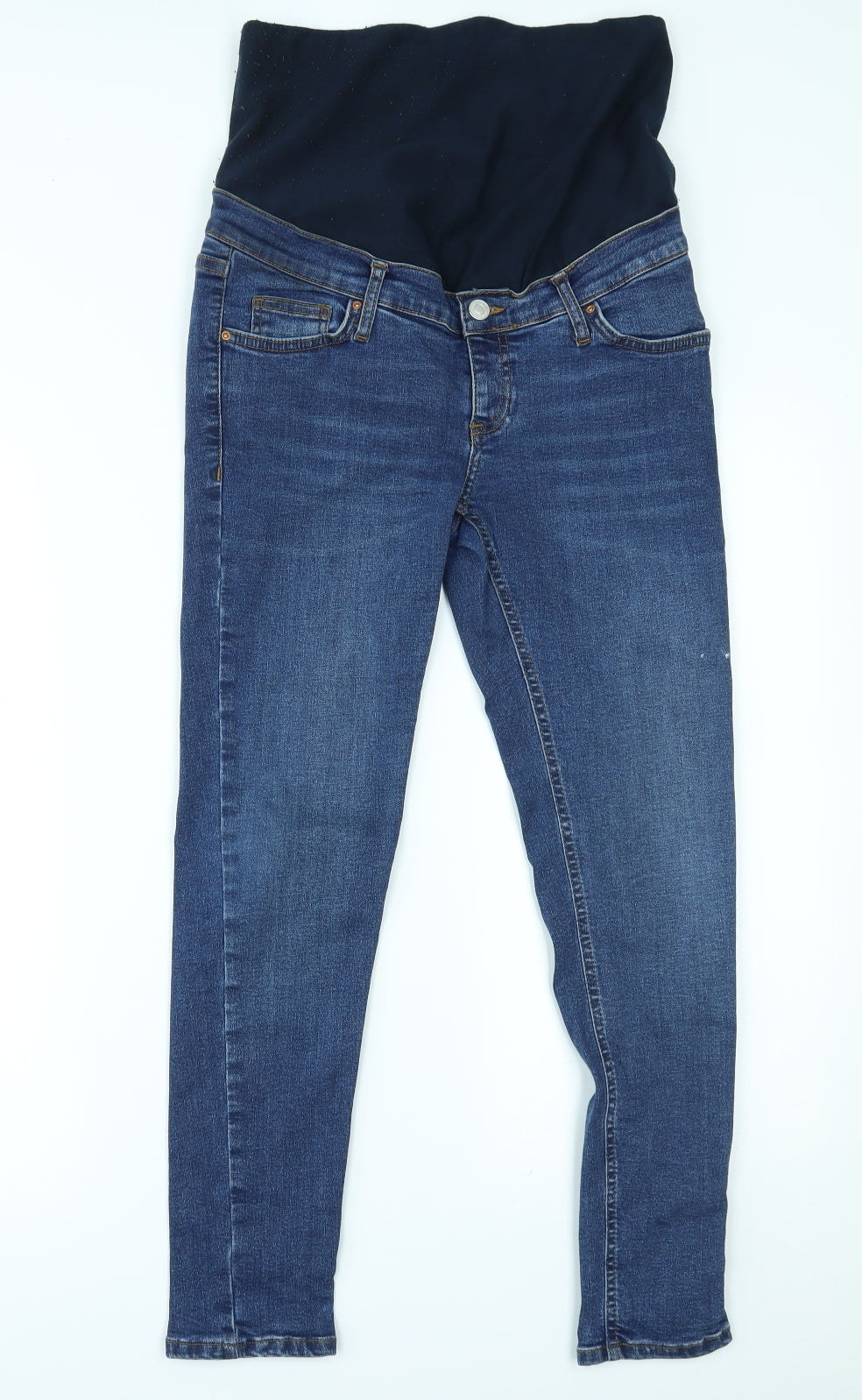 Topshop Womens Blue   Skinny Jeans Size 10 L30 in