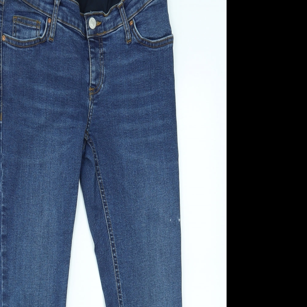 Topshop Womens Blue   Skinny Jeans Size 10 L30 in