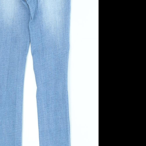 Jessica Simpson Womens Blue   Skinny Jeans Size 14 L24 in - ankle grazer