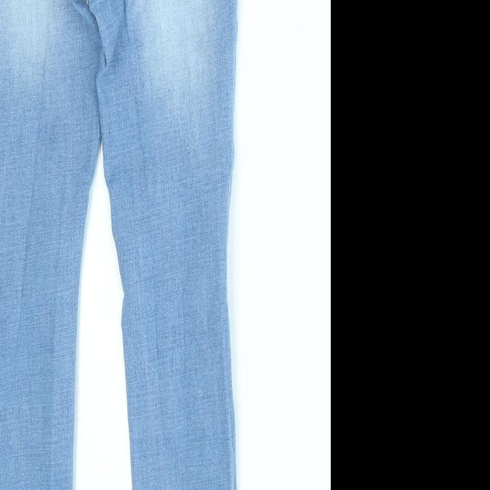Jessica Simpson Womens Blue   Skinny Jeans Size 14 L24 in - ankle grazer