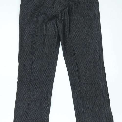 ORSAY Womens Black Striped  Trousers  Size 8 L24 in
