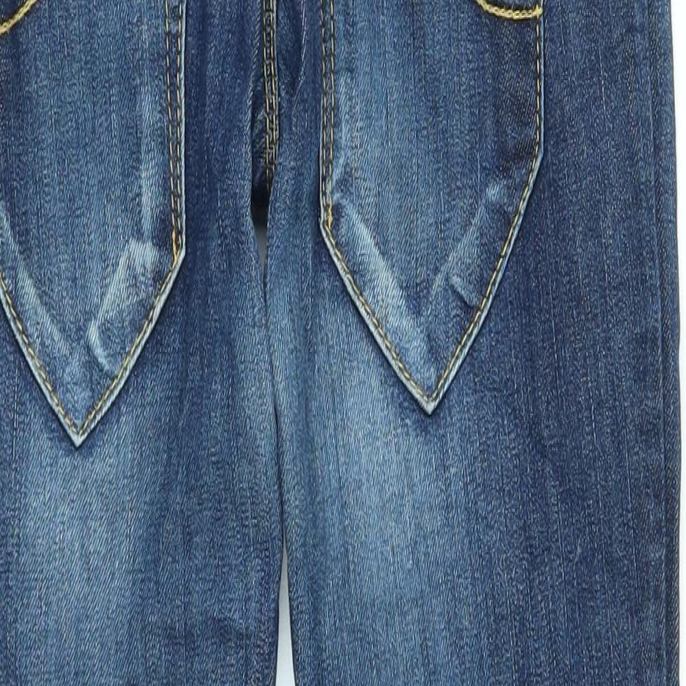 Lee Womens Blue   Straight Jeans Size 28 in L26 in