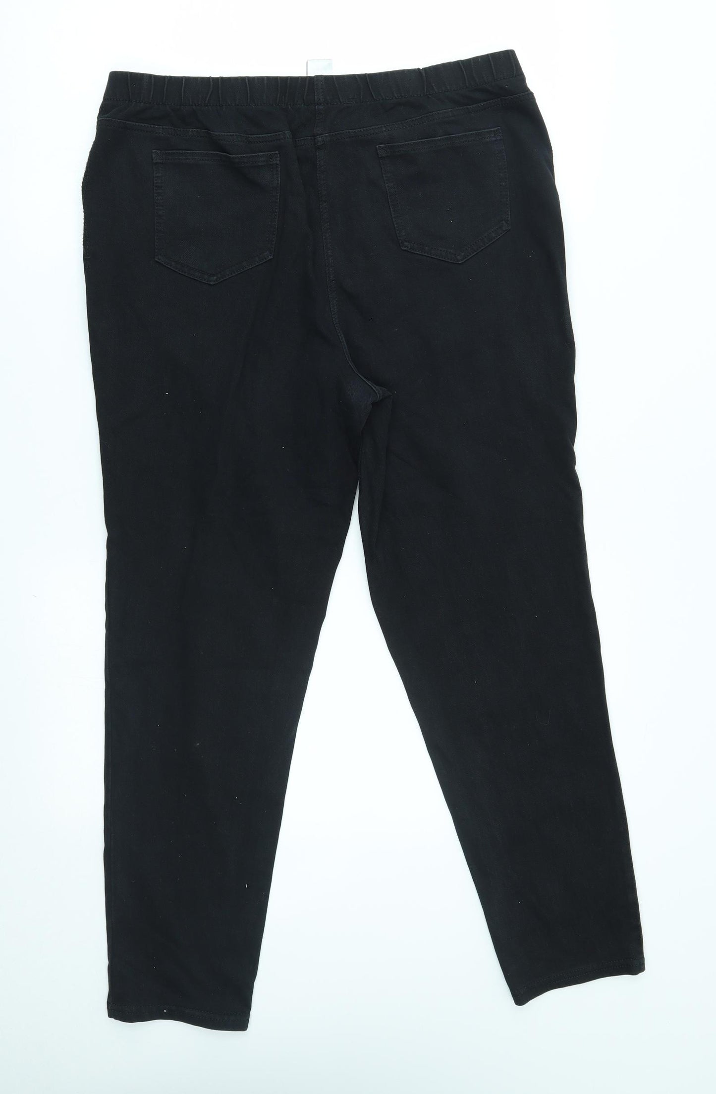 NEXT Womens Black   Jegging Jeans Size 18 L26 in