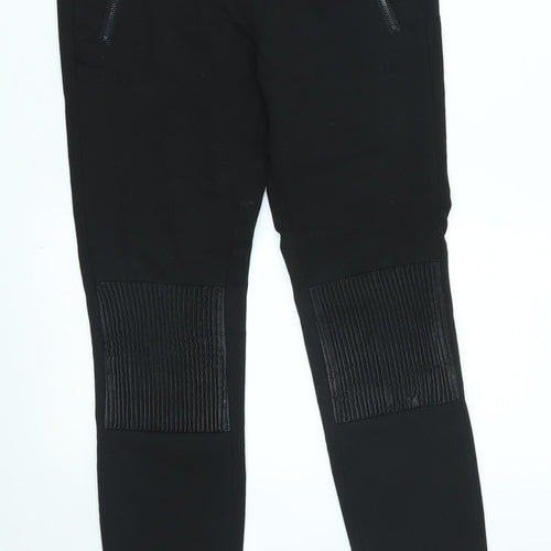 Zara Womens Black   Trousers  Size S L27 in