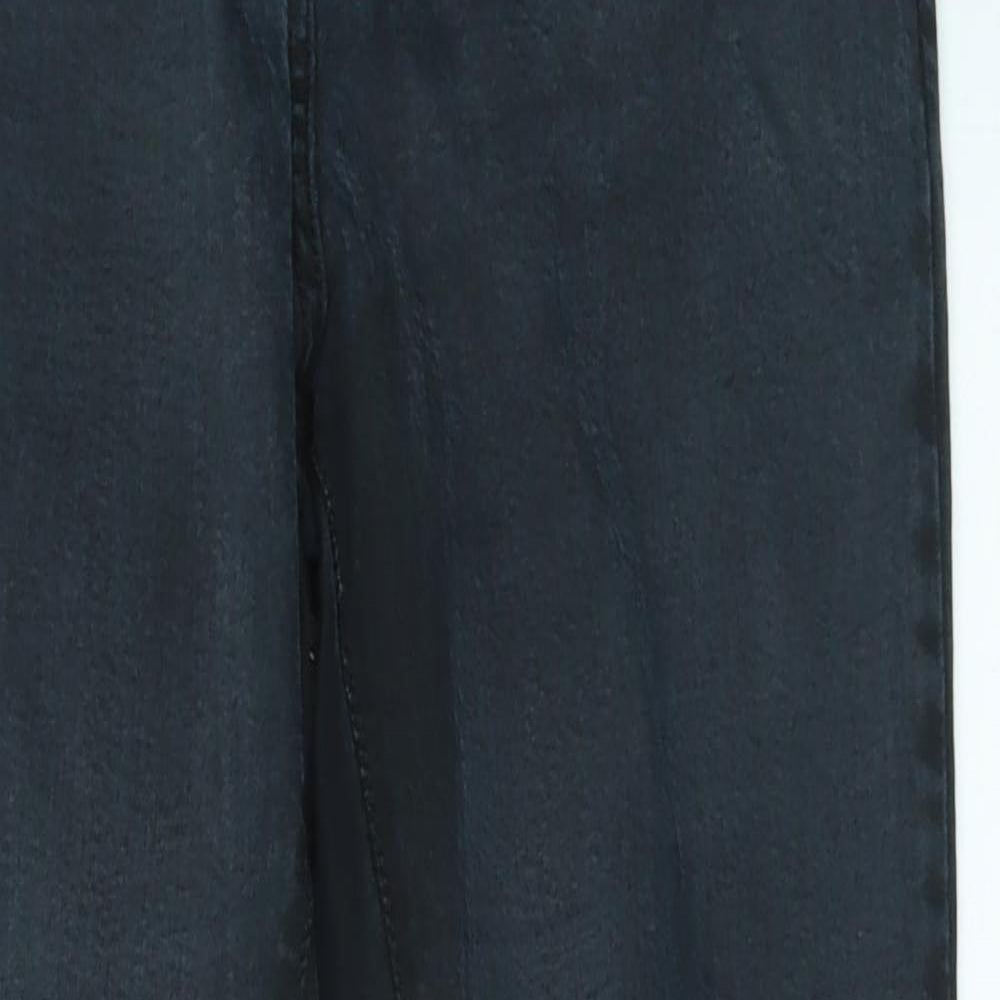 NEXT Womens Black   Skinny Jeans Size 12 L26 in - soft touch